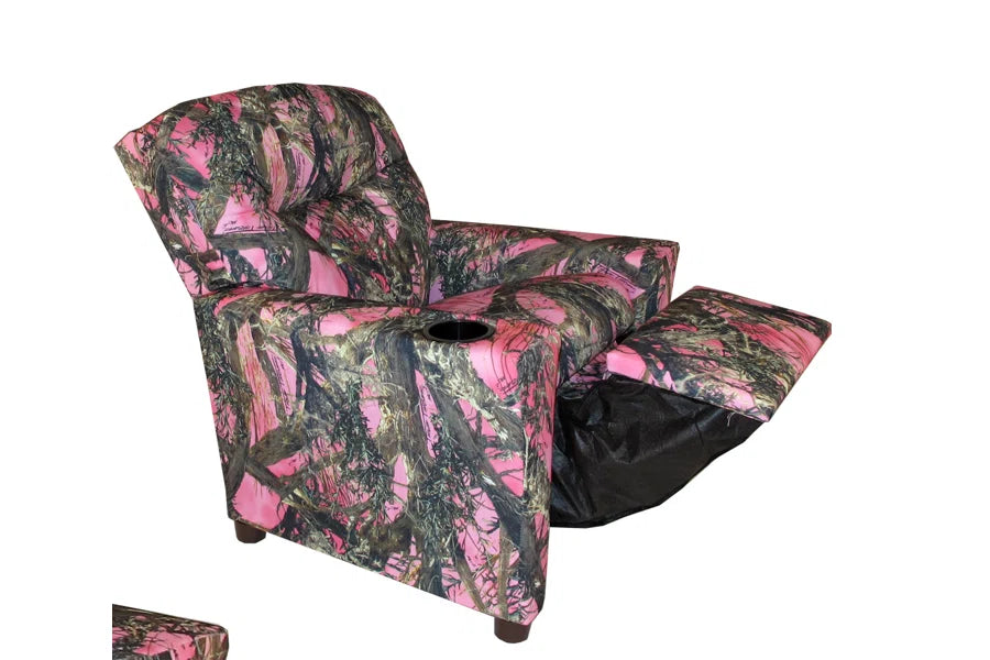 Kids Recliner Chair (Ages 2-7)  - TrueTimber Pink Camo